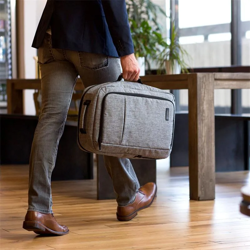2-IN-1 CONVERTIBLE TRAVEL BRIEFCASE/BACKPACK