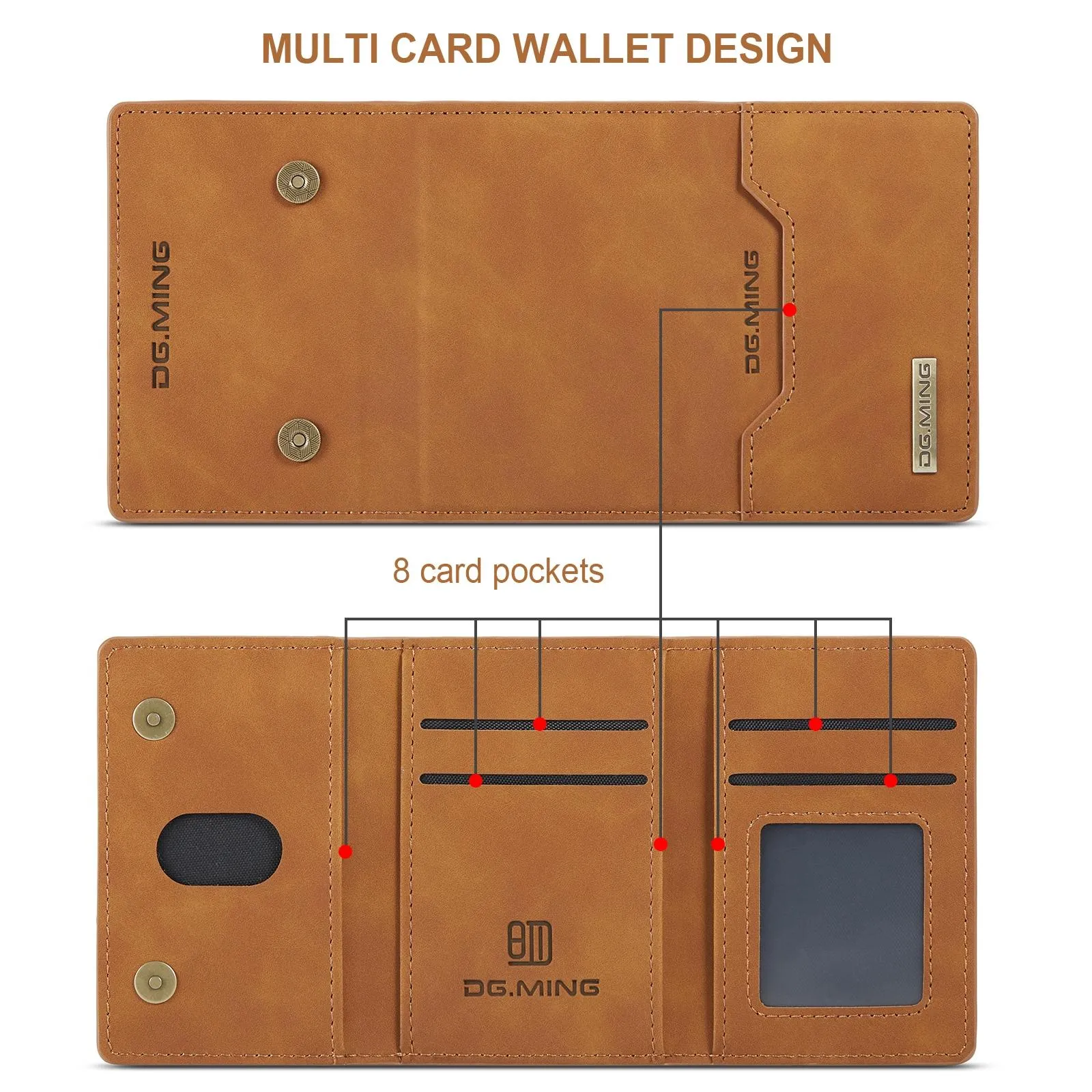 3 Fold Card Bag For Dg.Ming M2 Series Compact & Stylish