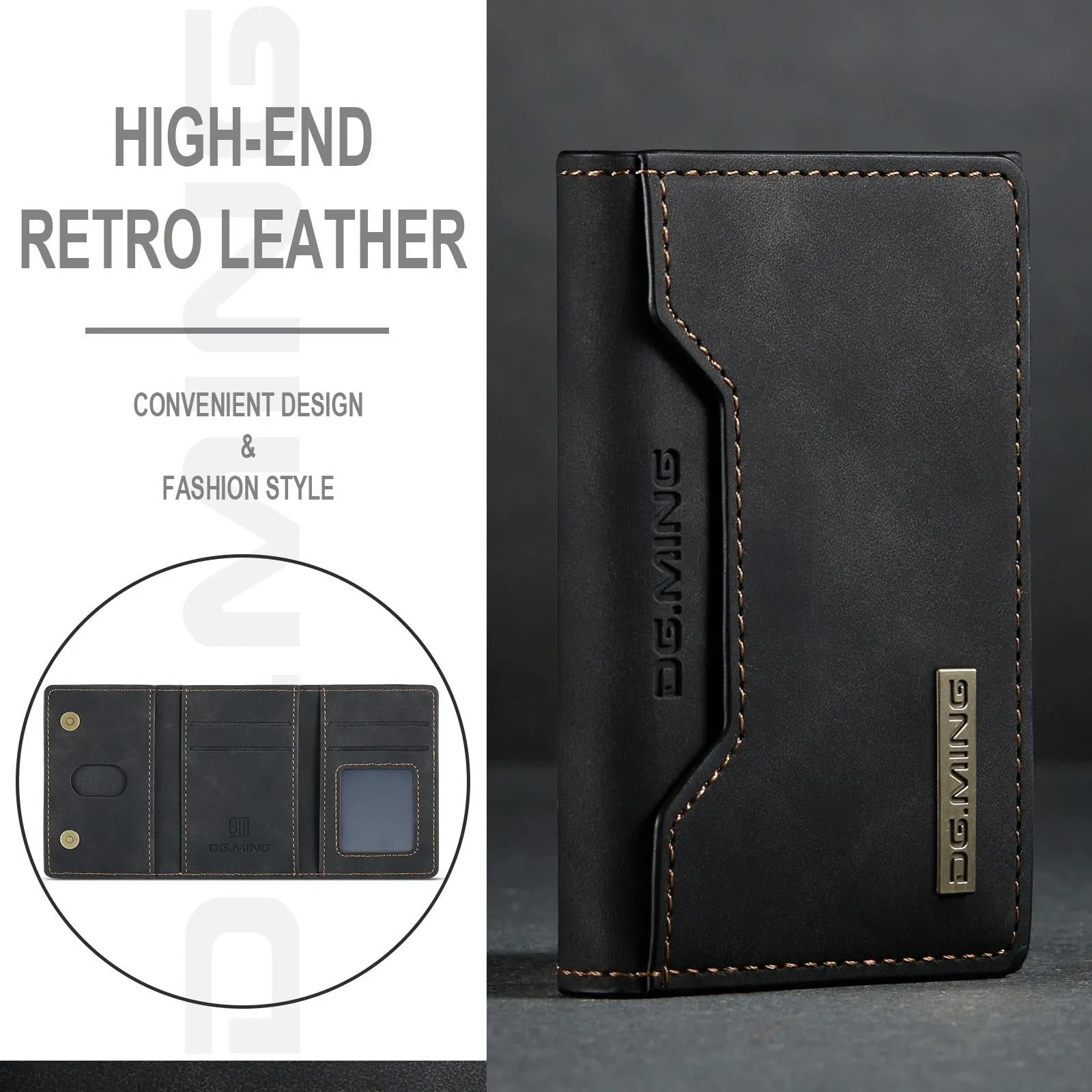 3 Fold Card Bag For Dg.Ming M2 Series Compact & Stylish