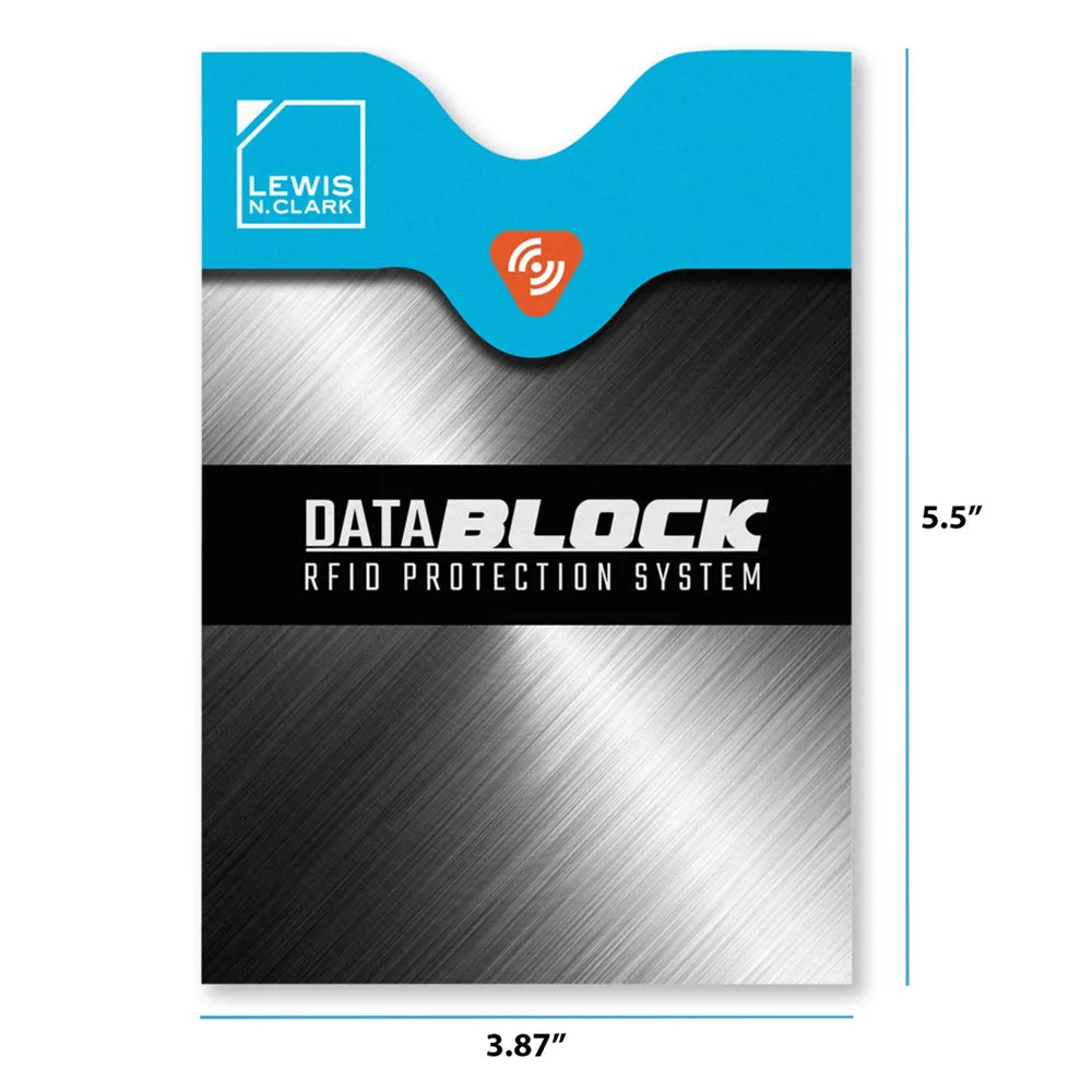 3 RFID Blocking Sleeves Identity Theft Cards Protector Passport Lewis N Clark