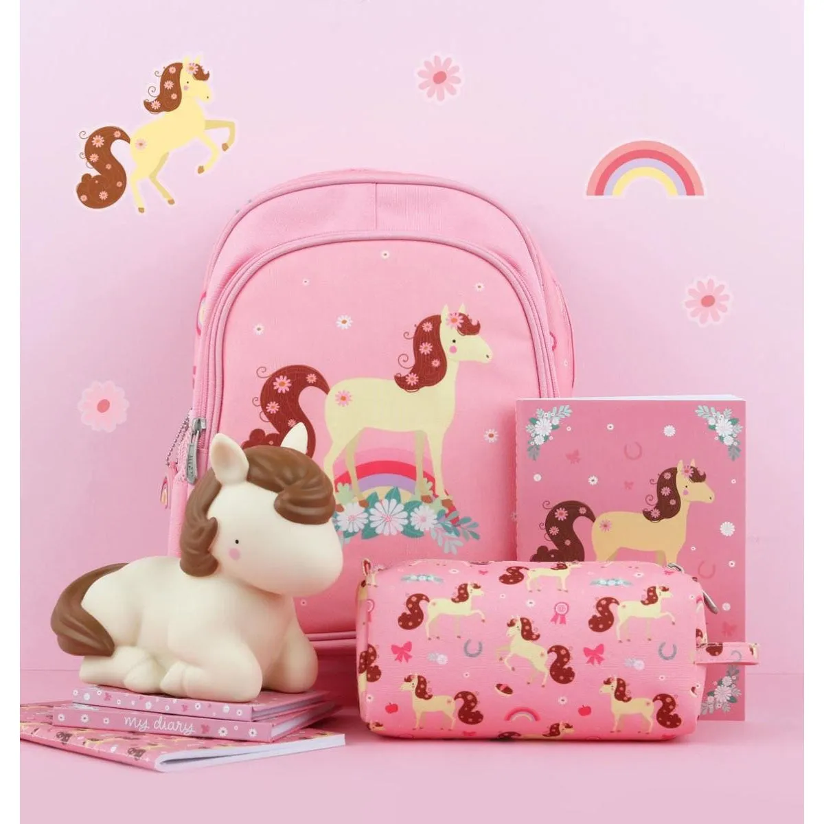 A Little Lovely Company Backpack Horse