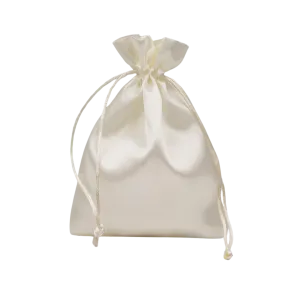 BAG FABRIC IVORY 13.5X17.5CM - 20PCS