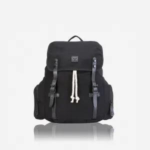 Brando Canvas Shift Everyday Backpack | Black