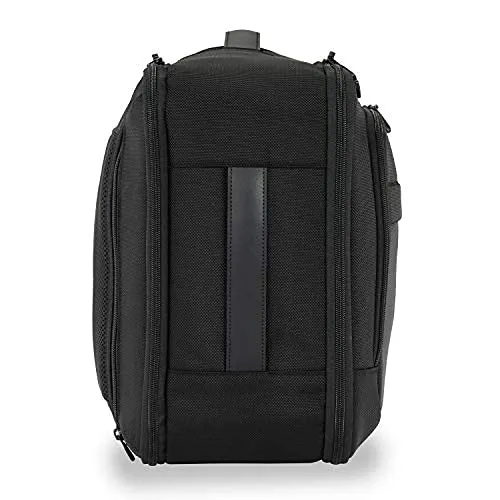 Briggs & Riley Baseline-Convertible Duffel Backpack, Black, One Size