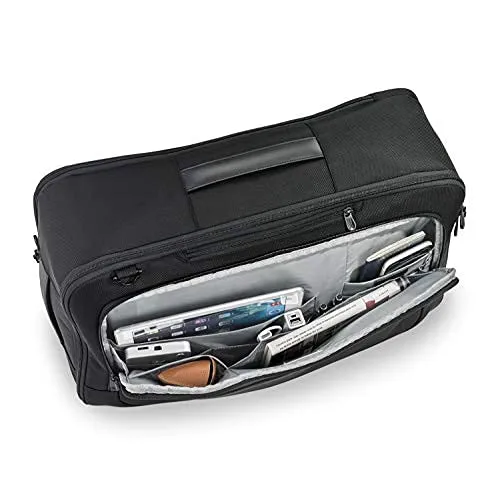 Briggs & Riley Baseline-Convertible Duffel Backpack, Black, One Size