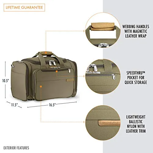 Briggs & Riley Baseline-Deluxe Travel Tote Bag, Olive