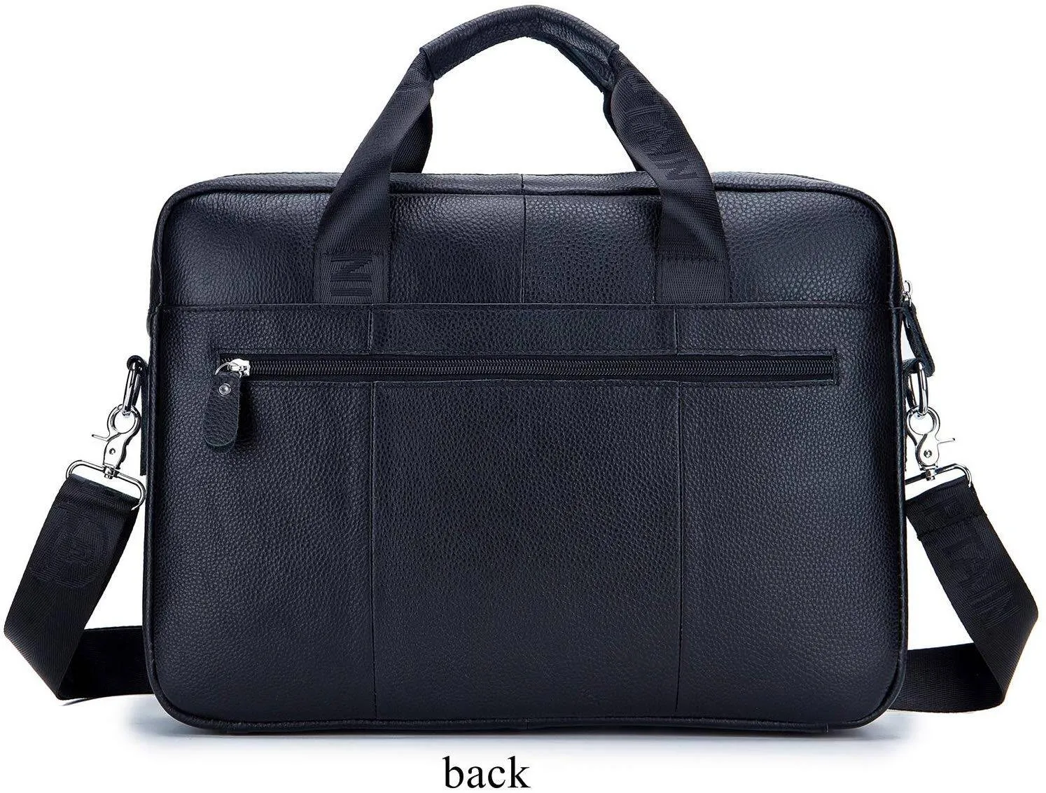 BULLCAPTAIN  Laptop for Men Briefcase Bag Leather Handbag