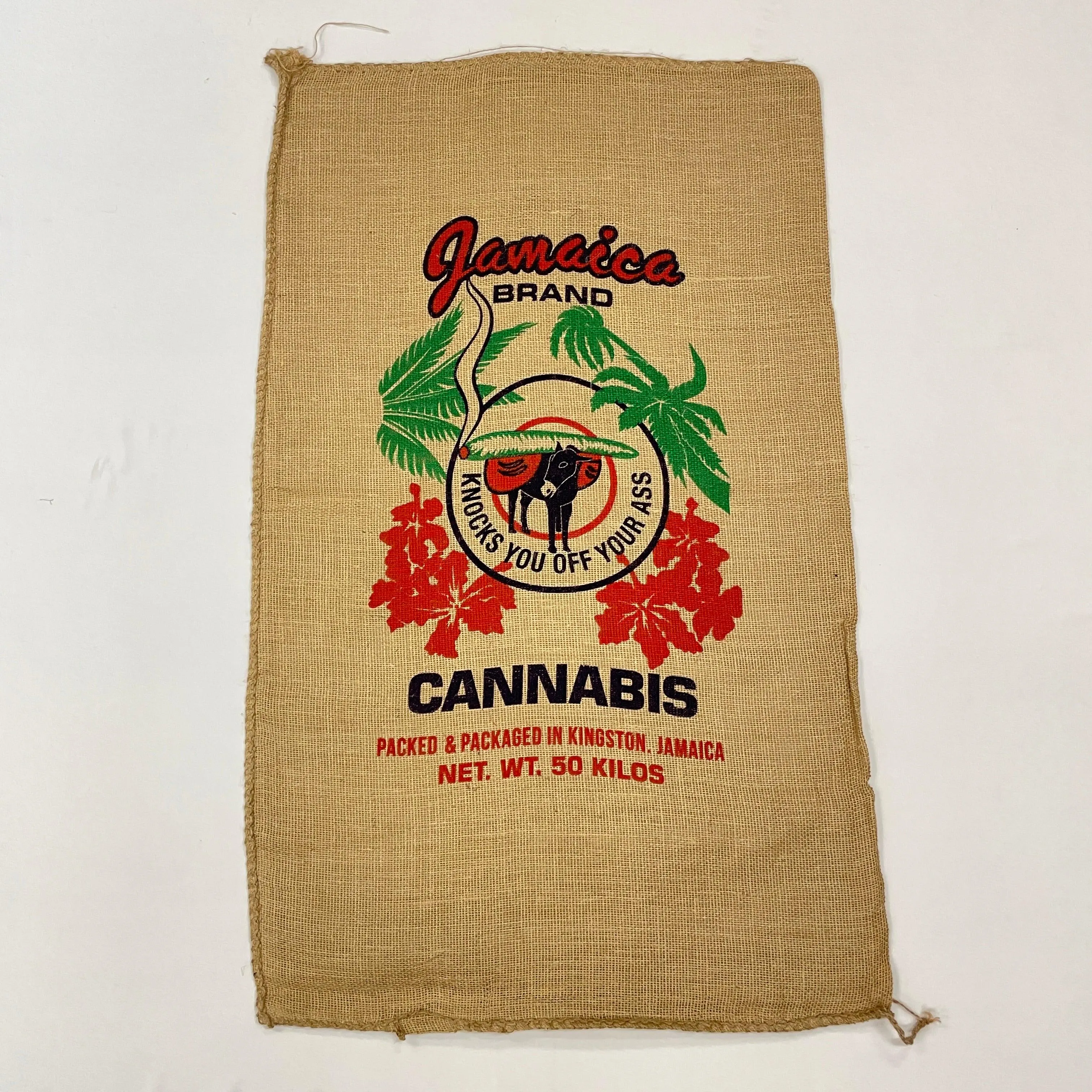 Burlap Bag Wall Hangings