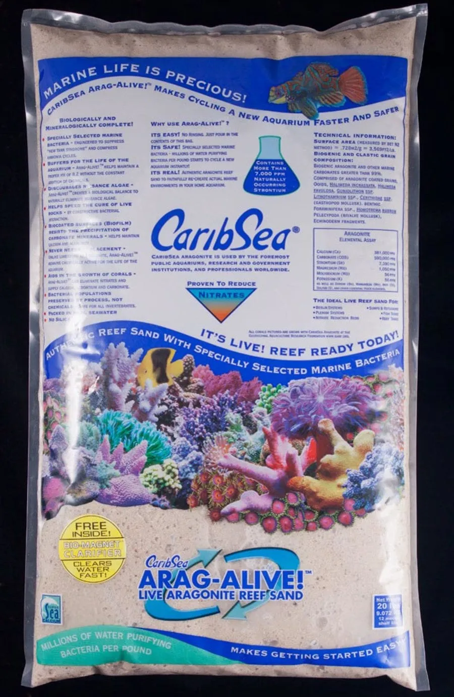 Caribsea Fiji Pink Reef Sand