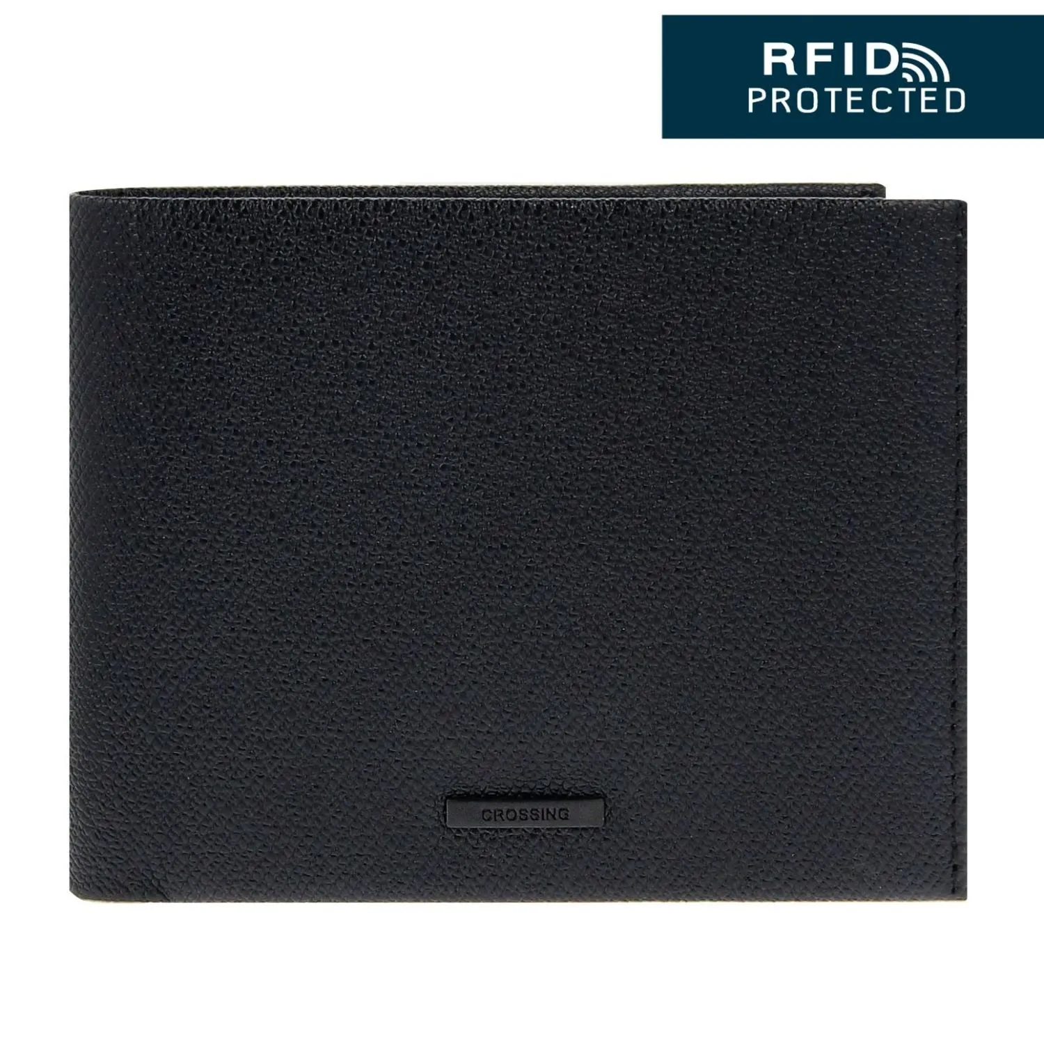 Crossing Elite Bi-fold Leather Wallet [12 Card Slots] RFID