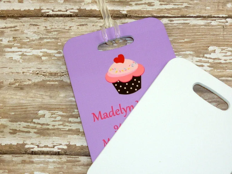 Cupcake Bag Tag