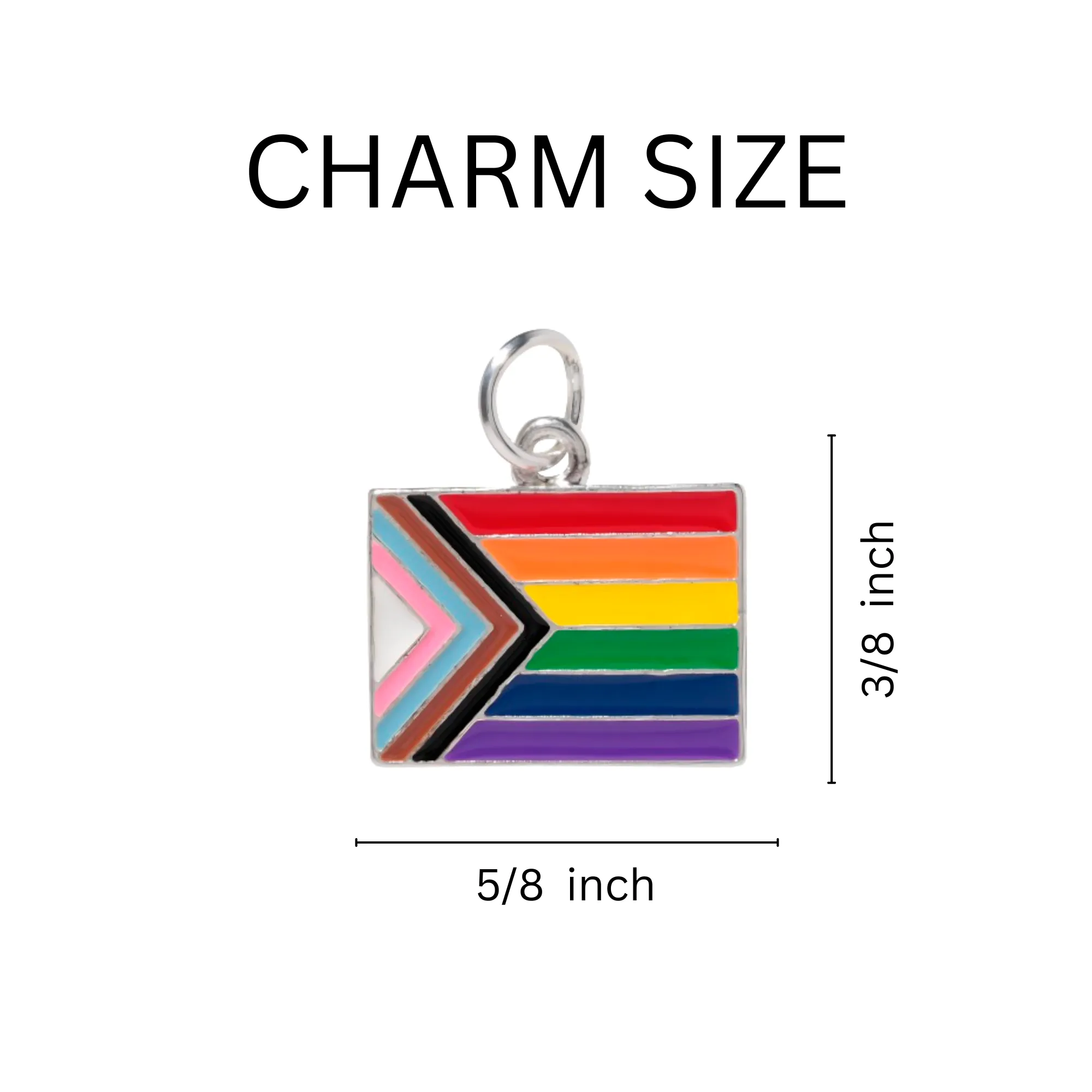 Daniel Quasar Flag Hanging Charm