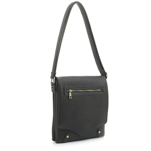 Delaine Black Concealed Carry Crossbody