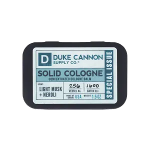 Duke Cannon Solid Cologne Light Musk & Neroli