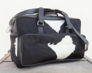Exotic Cowhide Luggage Bag