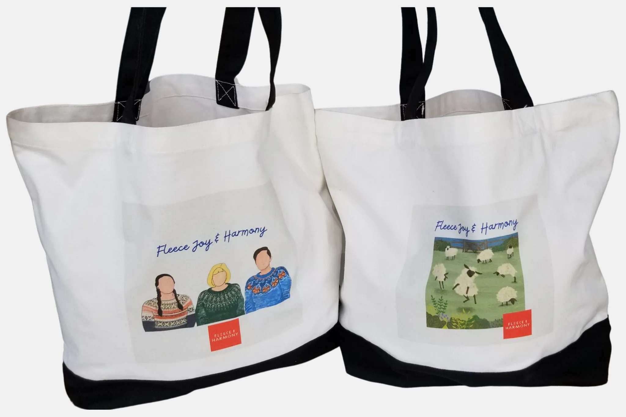 Fleece and Harmony Project Bags