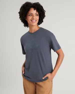 Geo Glitch Icon Women's T-shirt - Night