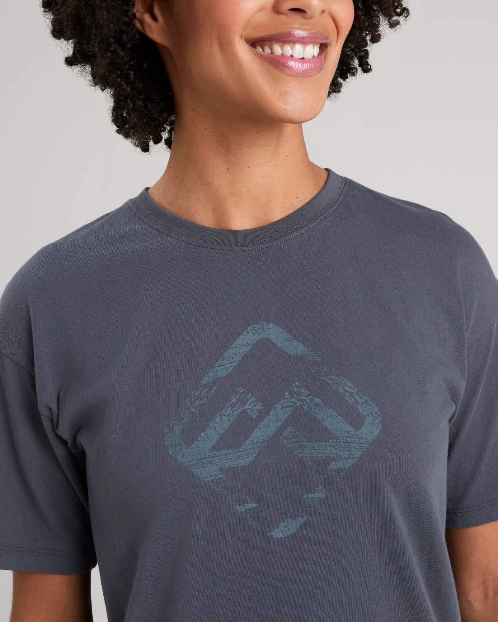Geo Glitch Icon Women's T-shirt - Night