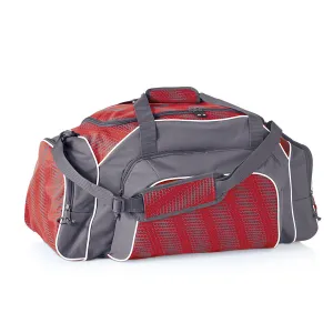 Holloway Scarlet/Graphite/White League Bag