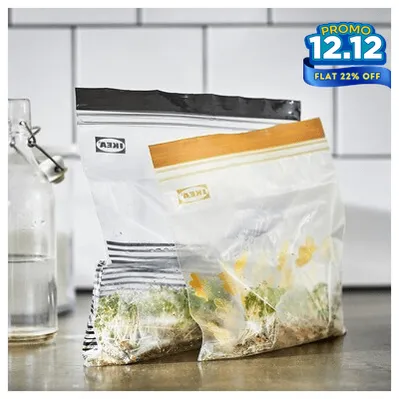 IKEA - Reusable Zip-Lock Bags