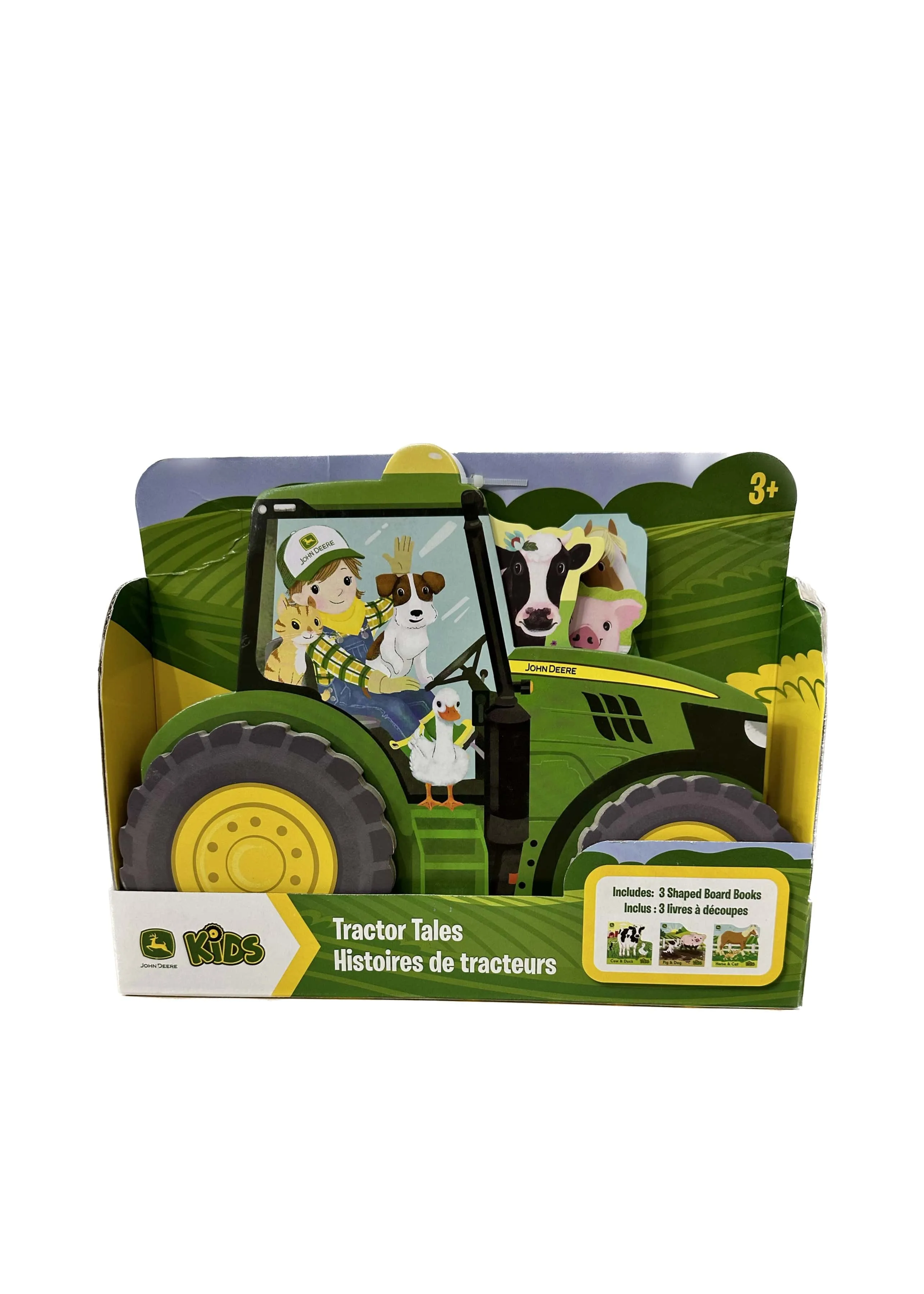John Deere Tractor Tales with Rolling Wheels
