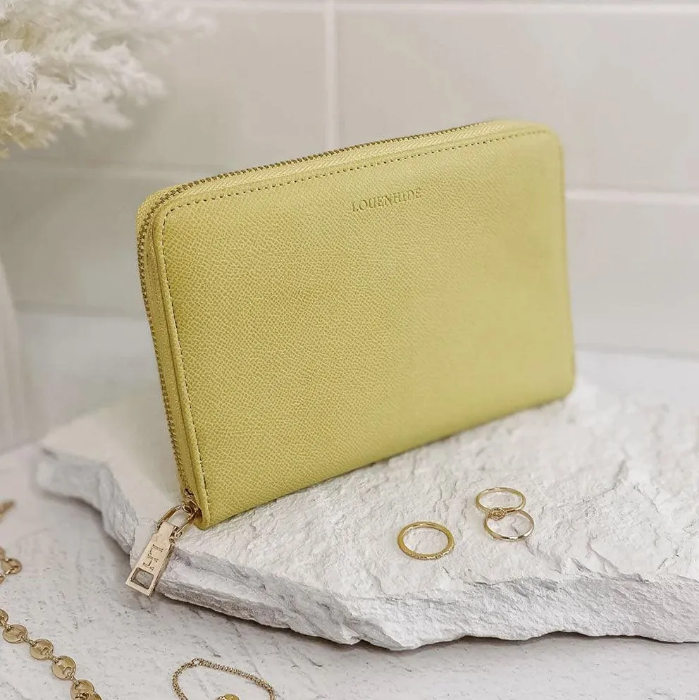 Katie Jewellery Wallet |  Lemon