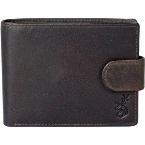 Mala Leather Brown Kalmin Shaftsbury Extra Capacity Tab Wallet