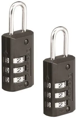 Master Lock Resettable Combo Lugg Lock Twin Pack