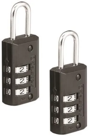 Master Lock Resettable Combo Lugg Lock Twin Pack