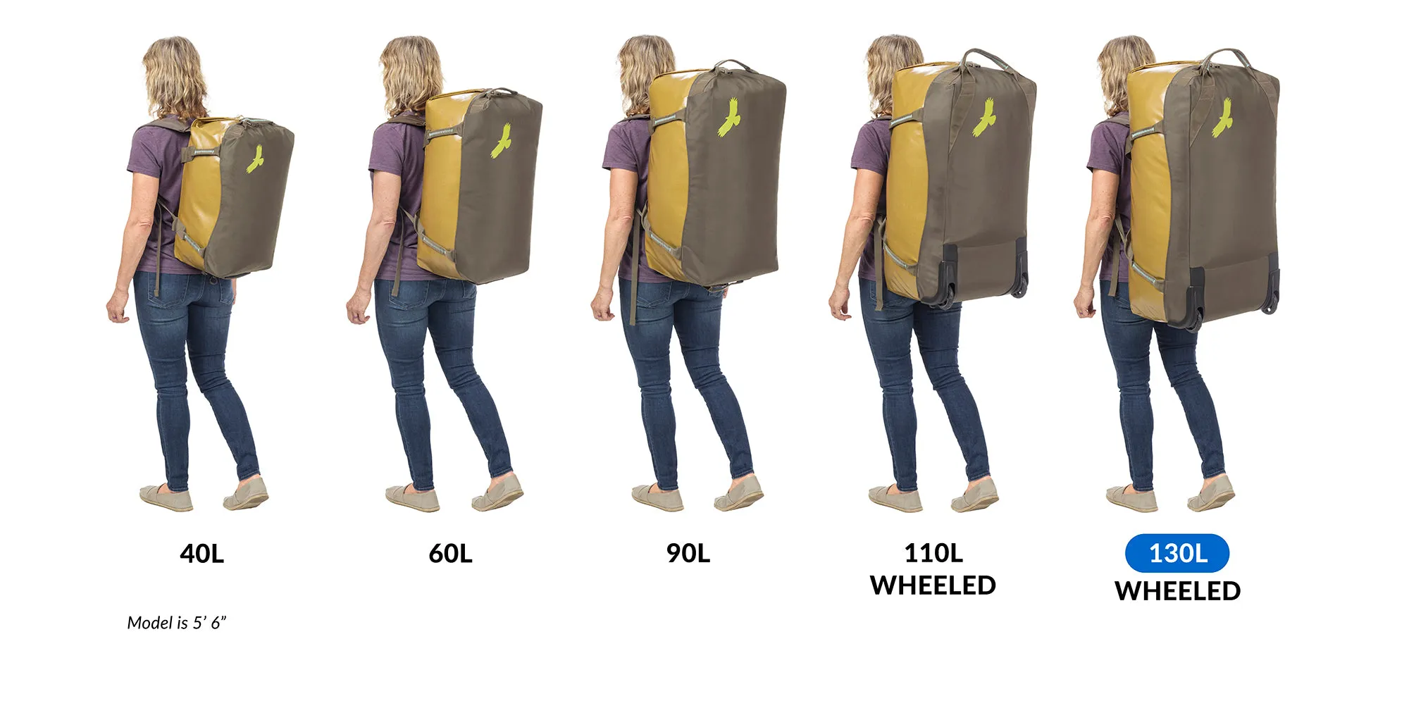 Migrate 130L Wheeled Duffel Bag