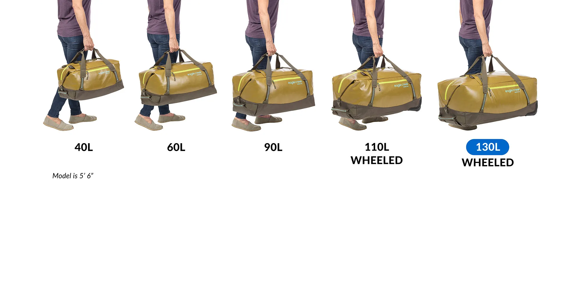 Migrate 130L Wheeled Duffel Bag