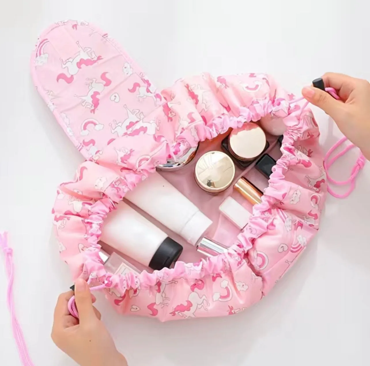 Most Popular Products- TikTok Viral Drawstring Makeup & Cosmetics Bag
