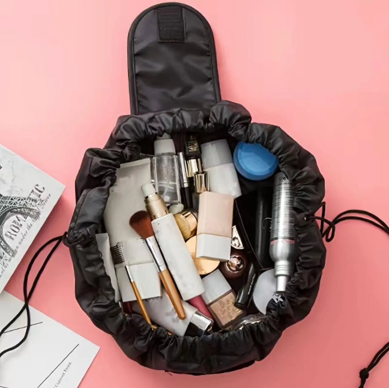 Most Popular Products- TikTok Viral Drawstring Makeup & Cosmetics Bag