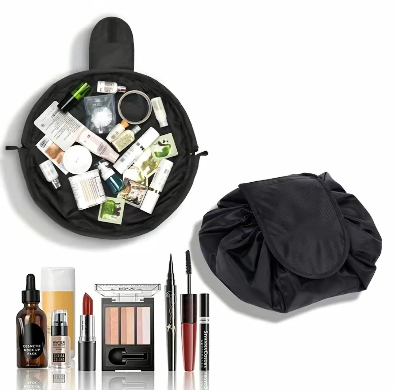 Most Popular Products- TikTok Viral Drawstring Makeup & Cosmetics Bag