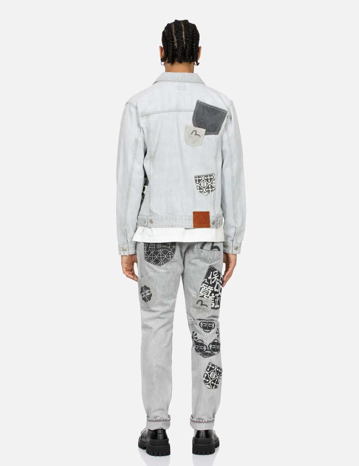Multi-Pocket Carrot Fit Denim Jeans #2017
