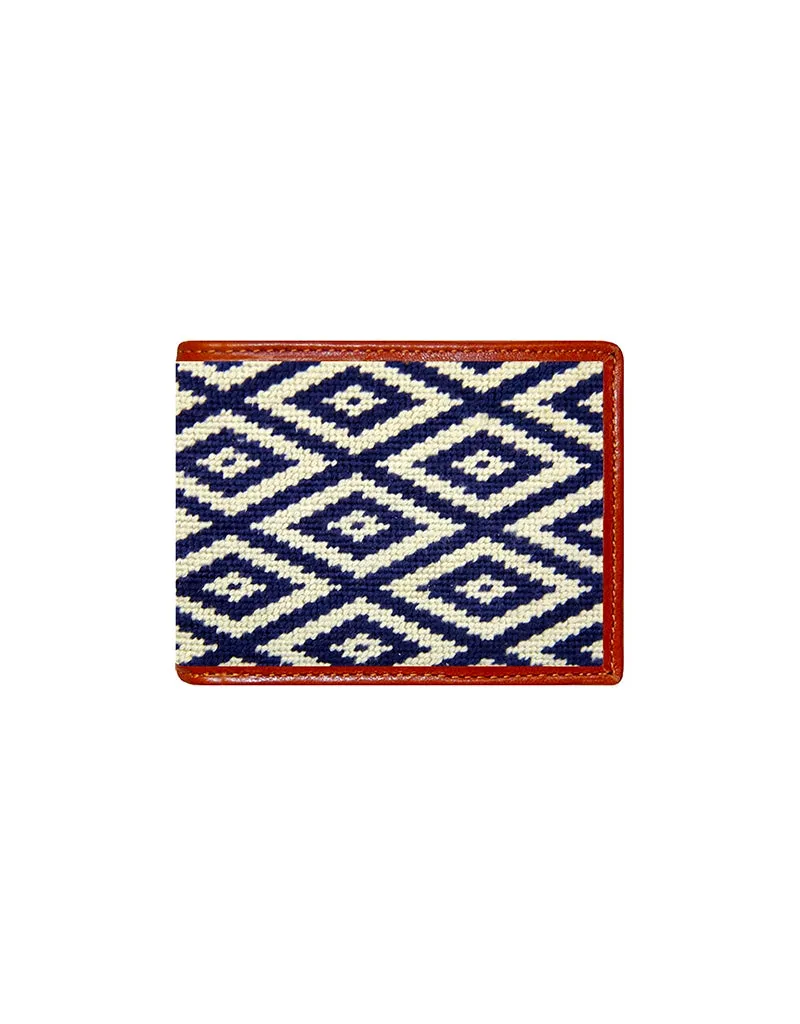 Needlepoint Bifold Wallet