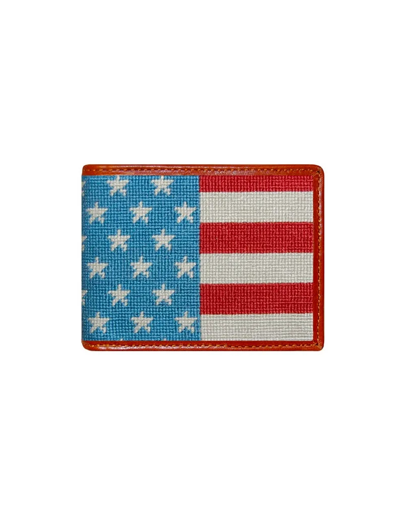 Needlepoint Bifold Wallet