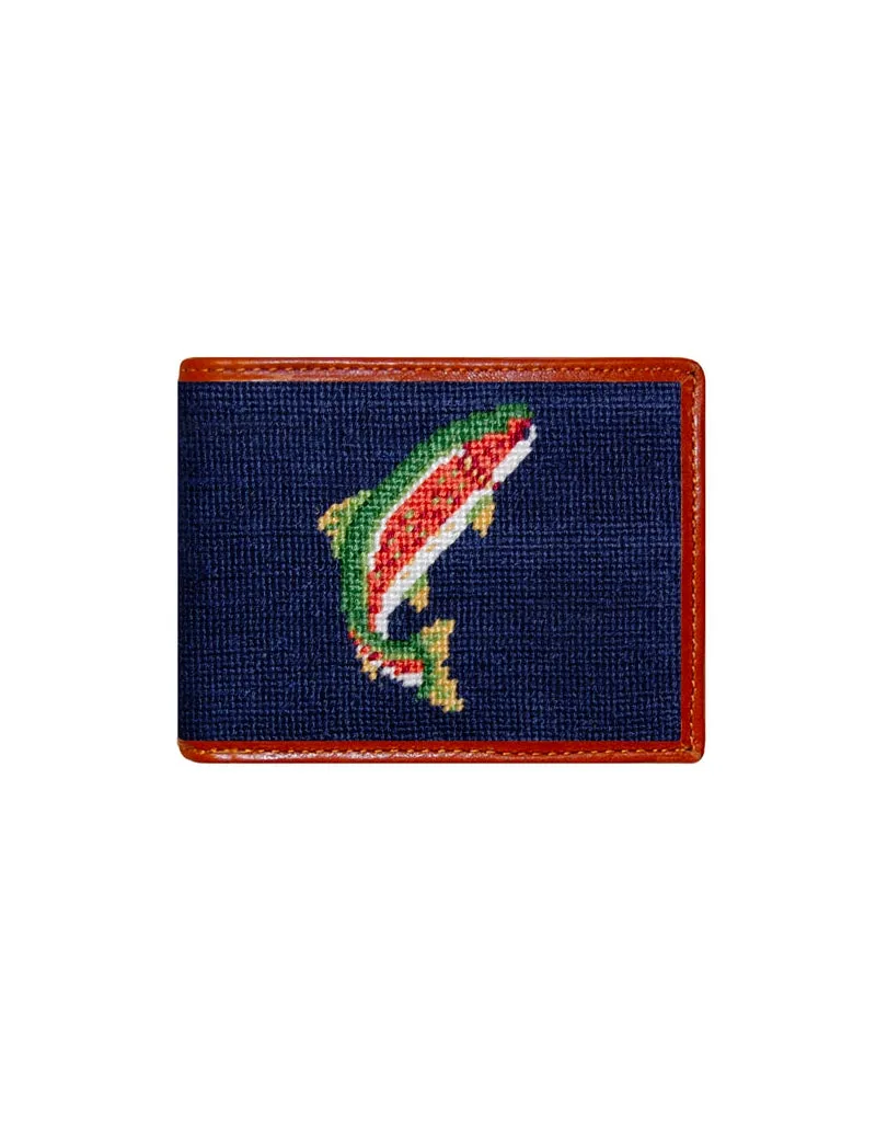Needlepoint Bifold Wallet