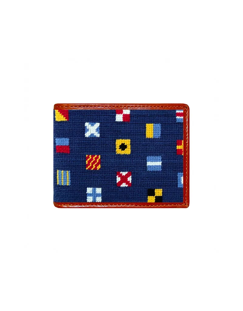 Needlepoint Bifold Wallet