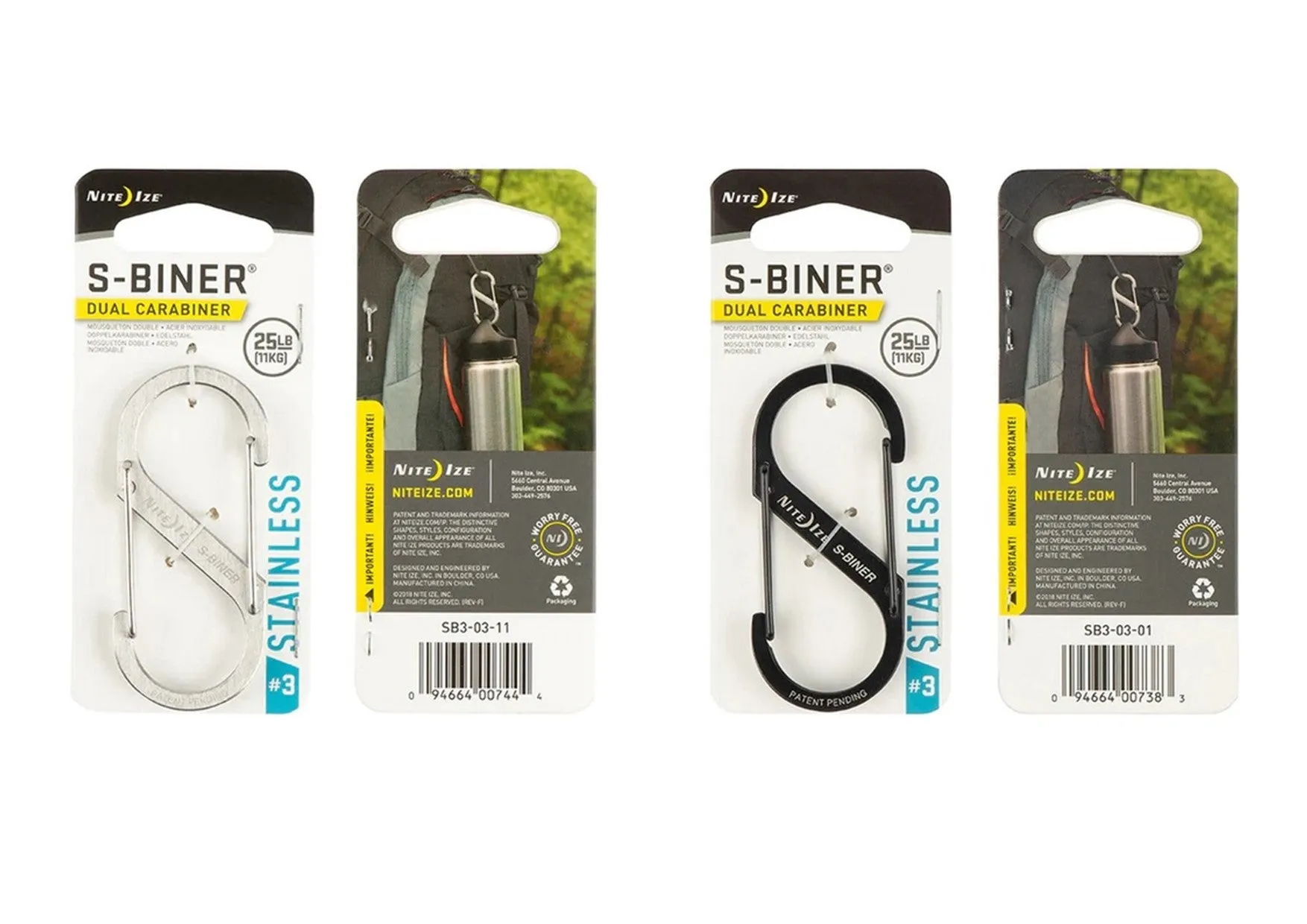 NiteIze S-Biner Dual Carabiner Stainless Steel #3