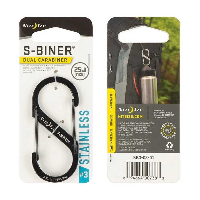 NiteIze S-Biner Dual Carabiner Stainless Steel #3