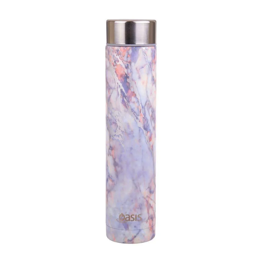 Oasis 250ml Skinny Mini Pattern Insulated Water Bottle Patterns