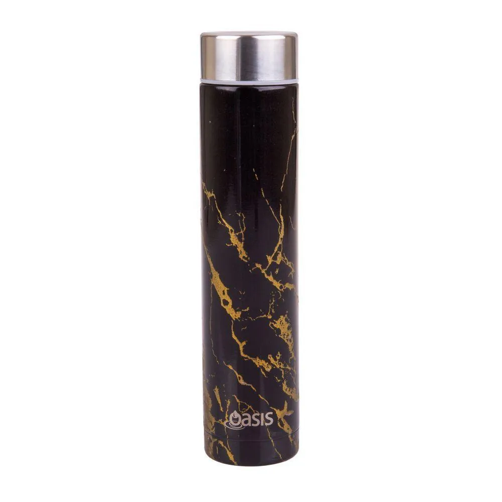 Oasis 250ml Skinny Mini Pattern Insulated Water Bottle Patterns