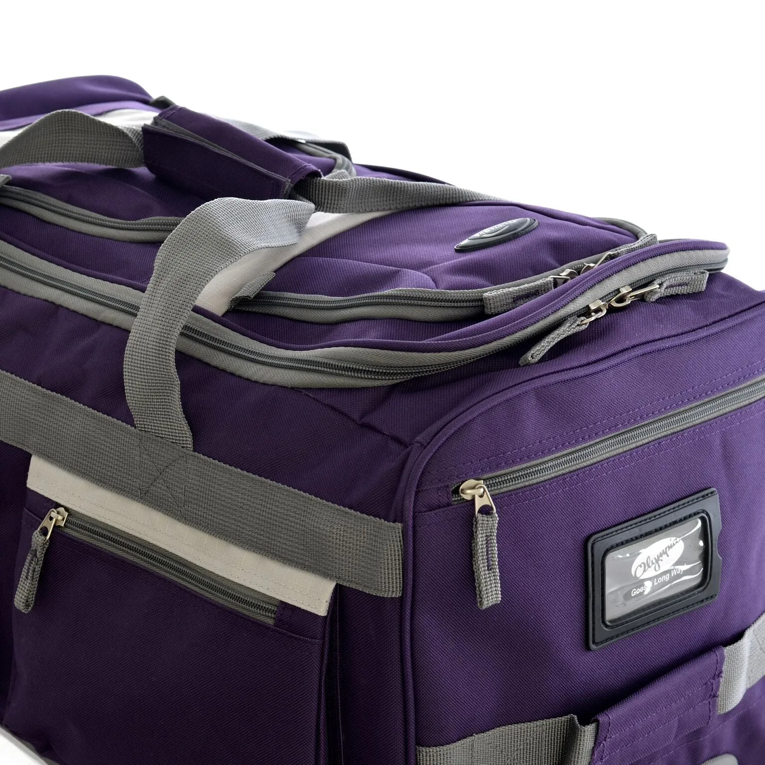 Olympia USA 22" 8 Pocket Rolling Duffel Bag