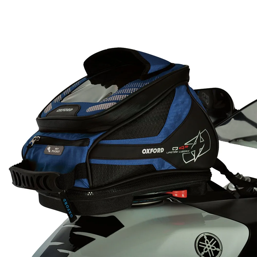 Oxford Q4R Quick Release 4 Litre Tank Bag - Blue