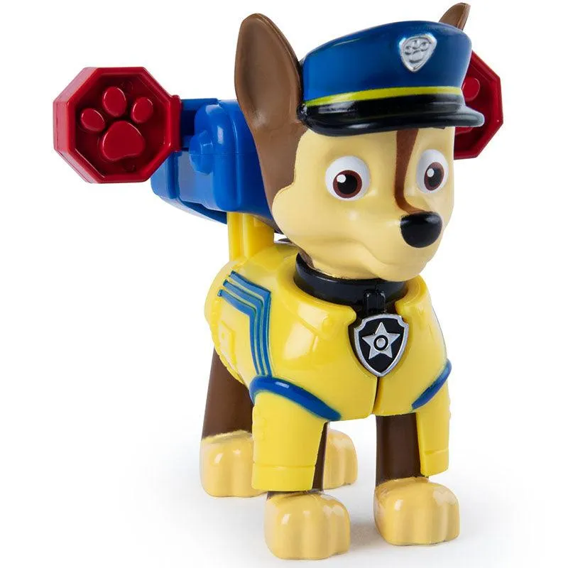 Paw Patrol Action Pups Chase With 2 Clip on Backpacks
