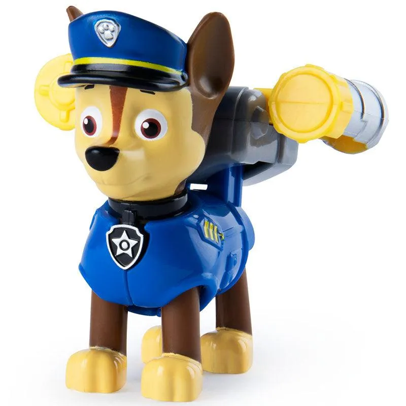 Paw Patrol Action Pups Chase With 2 Clip on Backpacks