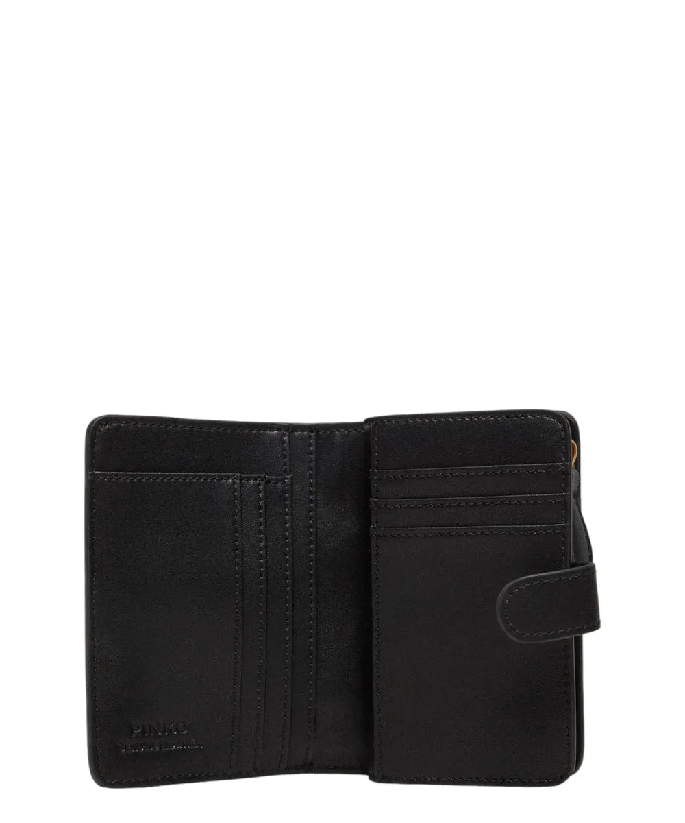 Portafoglio Multi Pocket in Pelle a Grana Fine