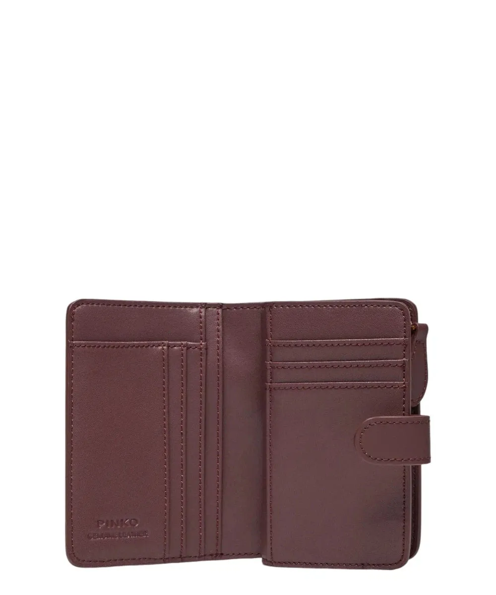 Portafoglio Multi Pocket in Pelle a Grana Fine