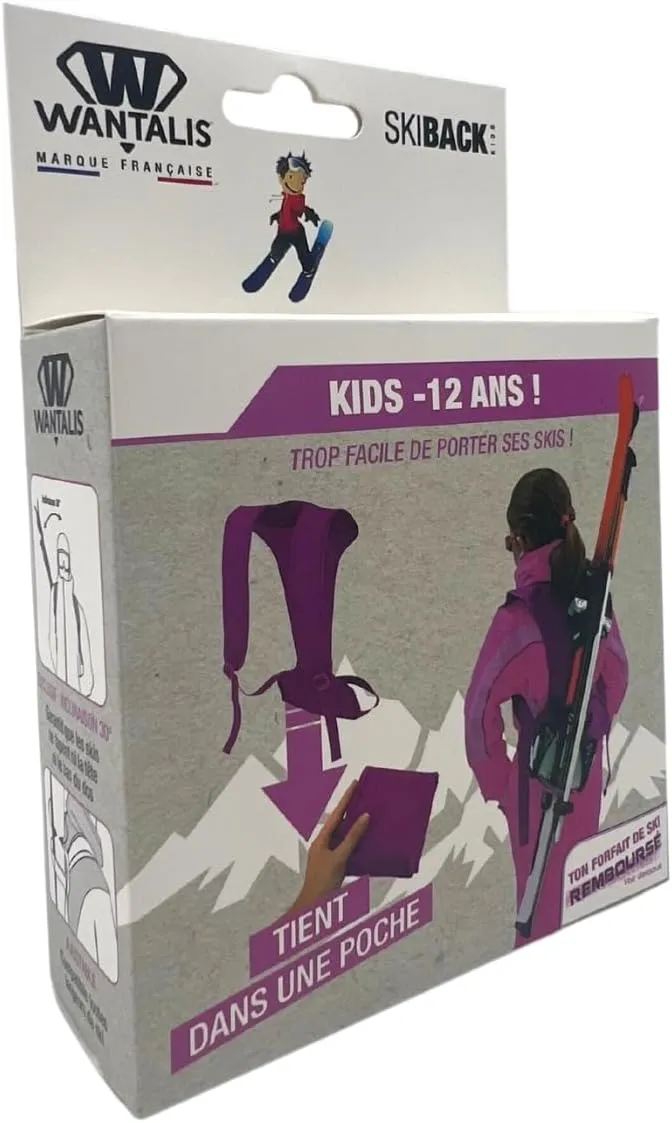 Porte-Ski Deux Mains Libres - Fitnessterapy